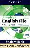 American English File fourth edition Level 3 Student Book & Workbook with access to Exam Confidence multi-pack B
