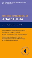 Oxford Handbook of Anaesthesia