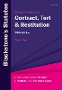 Blackstone's Statutes on Contract, Tort & Restitution