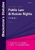 Blackstone's Statutes on Public Law & Human Rights