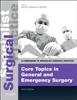 Core Topics in General & Emergency Surgery - Print and E-Book