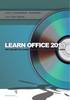 Learn Office 2013