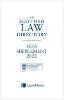 The Scottish Law Directory: The White Book Fees Supplement 2022