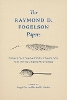 The Raymond D. Fogelson Papers