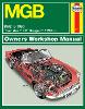MGB (62 - 80) Haynes Repair Manual