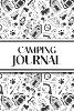Camping Journal (Black and White Camping Doodles)