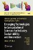 Emerging Technologies in Computational Sciences for Industry, Sustainability and Innovation